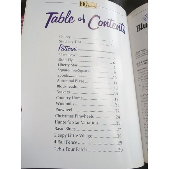 Big 'N Easy Mini Quilts Paperback by Christiane Meunier Miniature Quilt Book - Picture 2 of 3